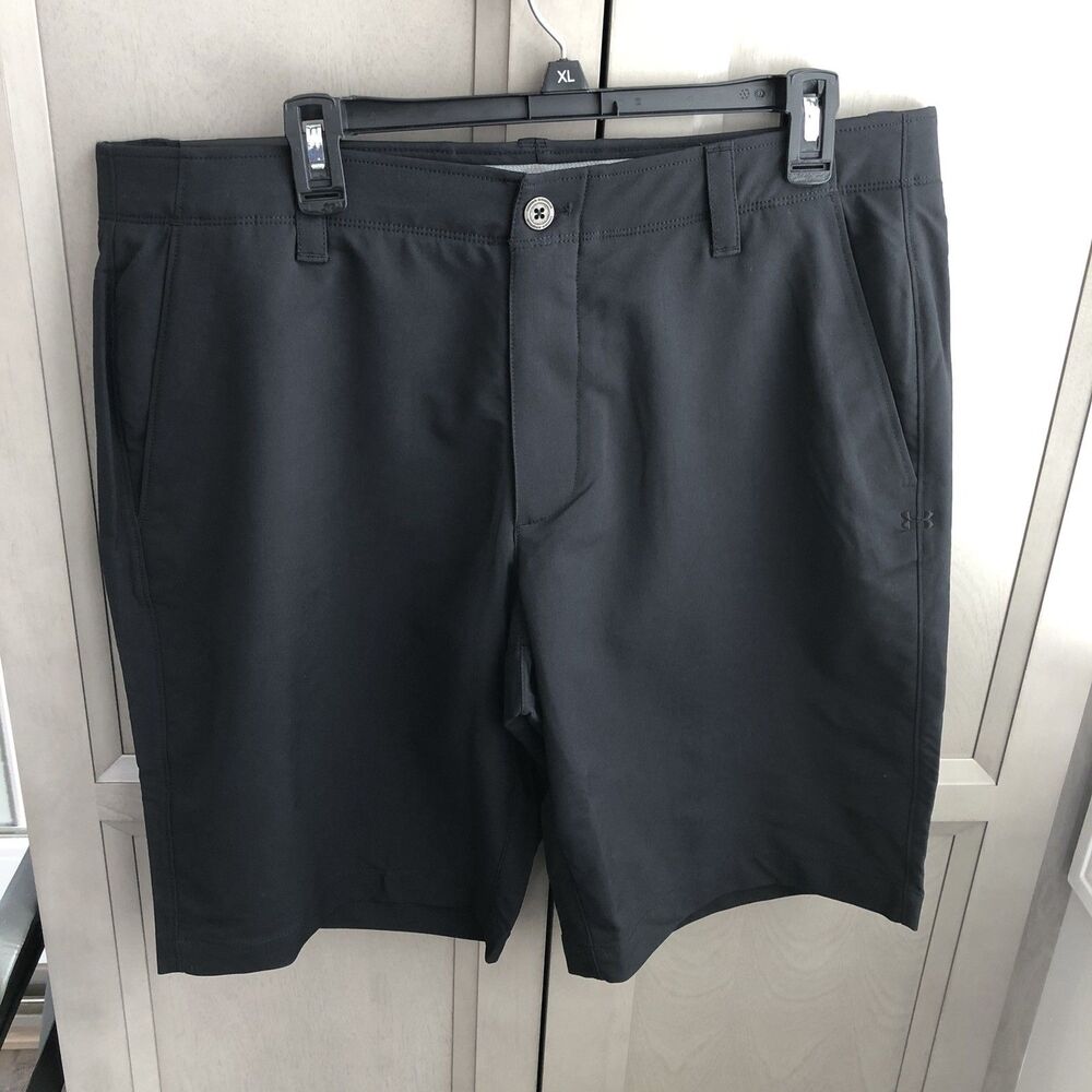 Under Armour Golf Shorts Men’s 38 Heat Gear 11” New With Tags NWT Black UA